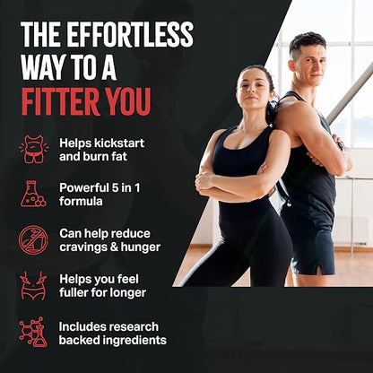 Appetite Cruncher - Weight Loss Pills for Women & Fat Burner for Men to Boost Metabolism, Appetite Suppressant, Carb Blocker | 5 Research Backed Ingredients for Weight Loss - 60 Diet Pills for Adults