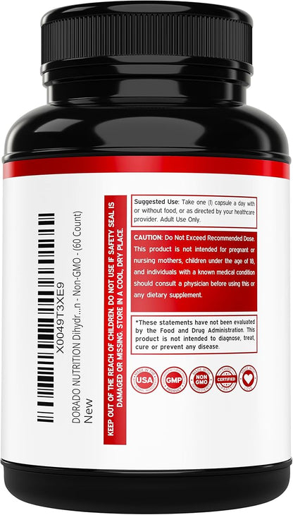 Night Time Fat Burner Gummies (60 Count) - Weight Loss & Metabolism Melatonin Supplement and Dihydroberberine (60 Capsules) Patented GlucoVantage Super Berberine - Third Party Tested, Vegan & USA Made