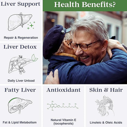 CO2 Liquid Milk Thistle Extract 2 fl oz - Milk Thistle Supplement CO2 Milk Thistle Seed Oil - Rich in Silymarin, VIT E, Zinc, Omegas, Tocopherols - Sweet and Pleasant Taste