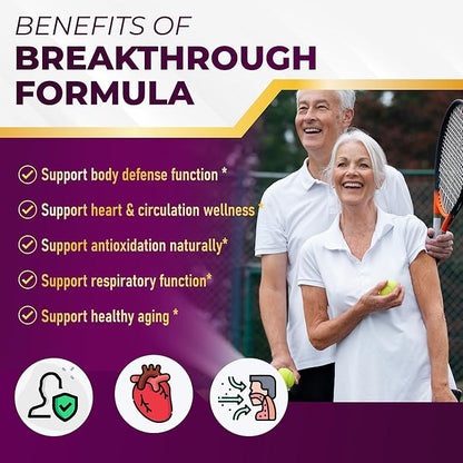 GriMed Elderberry 21,900mg - X15 Power with Zinc, Vitamin C, Quercetin, Bromelain - Immune Booster, Anti-Aging Properties - Made in USA (150 Count (Pack of 1))