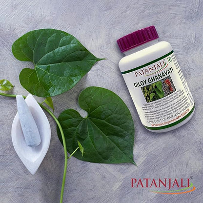 patanjali Giloy Ghanvati 60 tab Pack of 3