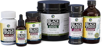 Amazing Herbs Premium Black Seed Oil - Gluten Free, Non GMO, Cold Pressed Nigella Sativa Aids in Digestive Health, Immune Support, Brain Function - 8 Fl Oz (Pack of 2)