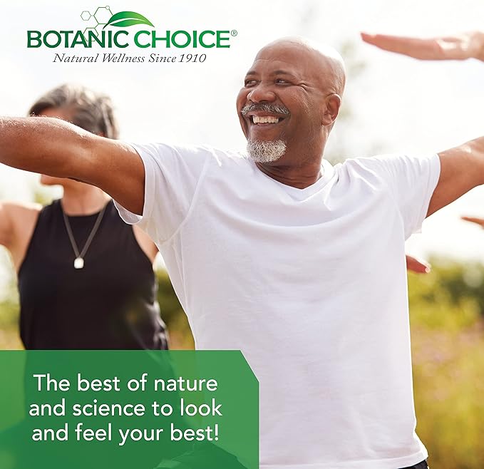 Botanic Choice Prostate 9 Complex - Prostate Supplements for Men with Saw Palmetto, Pygeum, & Lycopene - Advanced Prostate Health Supplement for Urinary Flow & Cellular Health - 30 Softgels