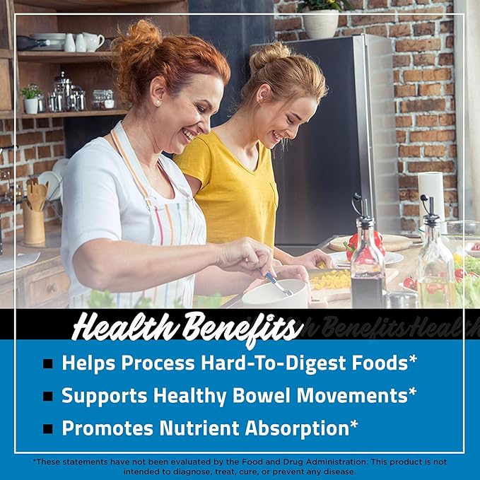 FarmHaven Digestive Enzymes with 18 Probiotics & Herbs Magnesium Glycinate & Malate Complex