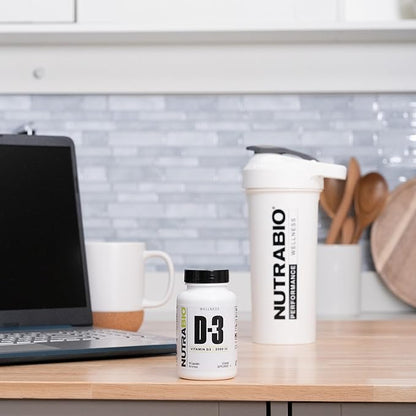 NutraBio Vitamin D (2000 IU), Immune Support - 90 Vegetable Capsules