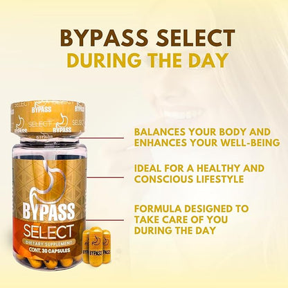 Bypass Select – Metabolism Day & Night | 2 Pack (30 Caps Each)