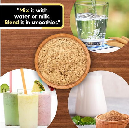 Organic Shatavari Powder for Wellness - 8oz (227g) - Pack of 4