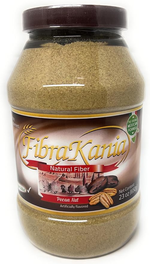 Natural Fiber Powder Pecan Flavor (23 Ounces, Pecan - Nut)