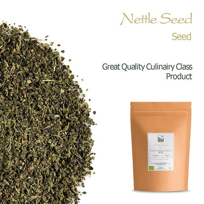 Stinging Nettle Seed Organic Quality - Urtica Dioica Seeds - 200g