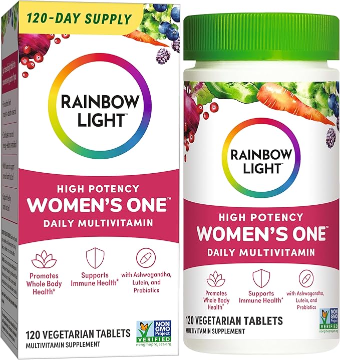 Rainbow Light Multivitamin Womens One, Powder, 120 Count