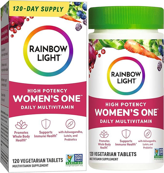 Rainbow Light Multivitamin Womens One, Powder, 120 Count