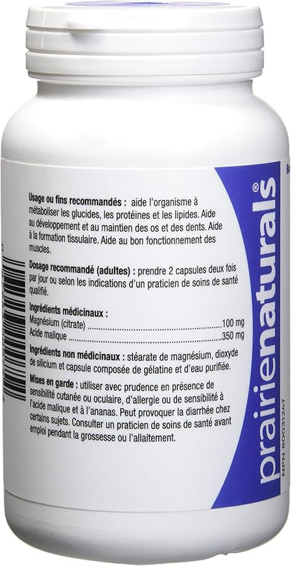 Mag Force Magnesium & Malic Acid Capsules, 90 Count