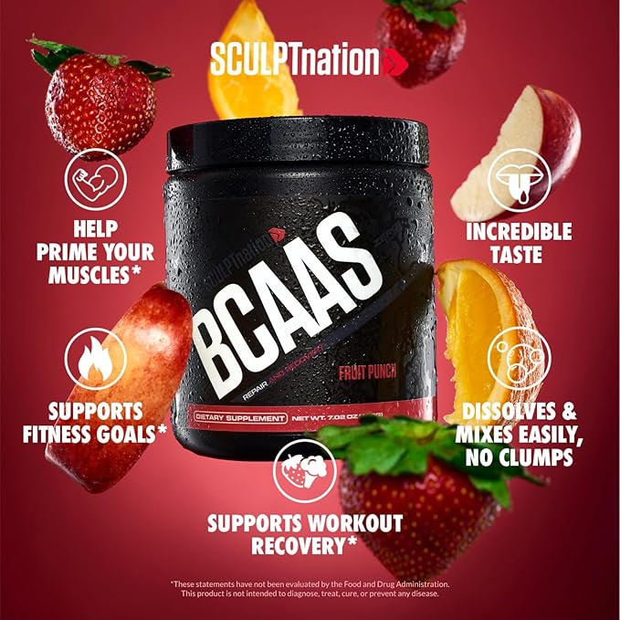 Sculpt Nation by V Shred Burn Evolved 2.0 and BCAA Powder Fruit Punch Bundle