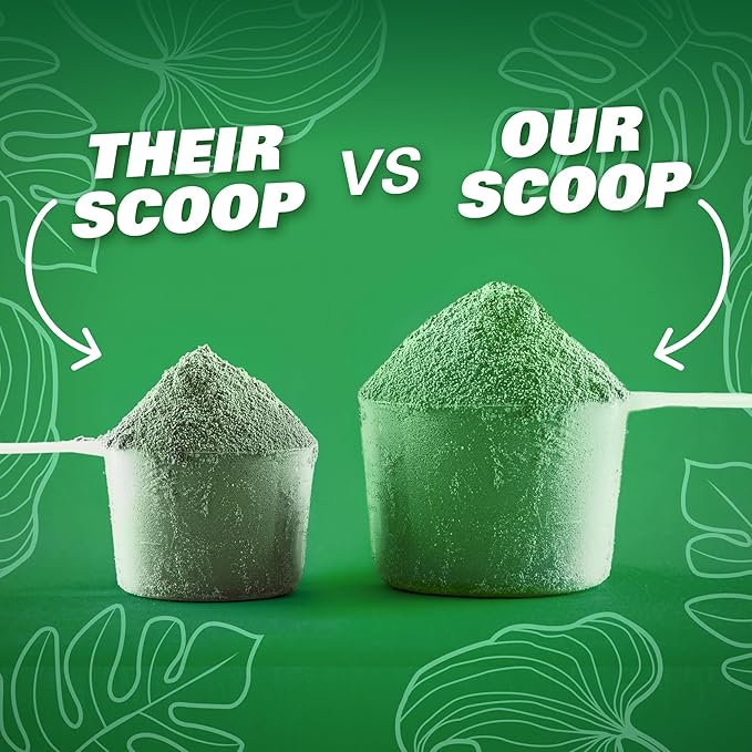 EHP Labs OxyGreens Super Greens Powder - Spirulina & Chlorella Superfood, Green Juice Powder & Greens Supplements with Prebiotic Fibre, Antioxidants & Immunity Support, 30 Serves (Guava Paradise)