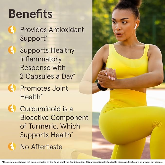 Jarrow Formulas Turmeric Curcumin Supplement - Curcumin 95, Turmeric Supplements, 500 mg for Antioxidant & Joint Support, 120 Capsules