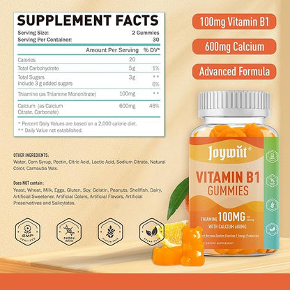 Vitamin B1 Gummies and Vitamin K2 MK7 Gummies