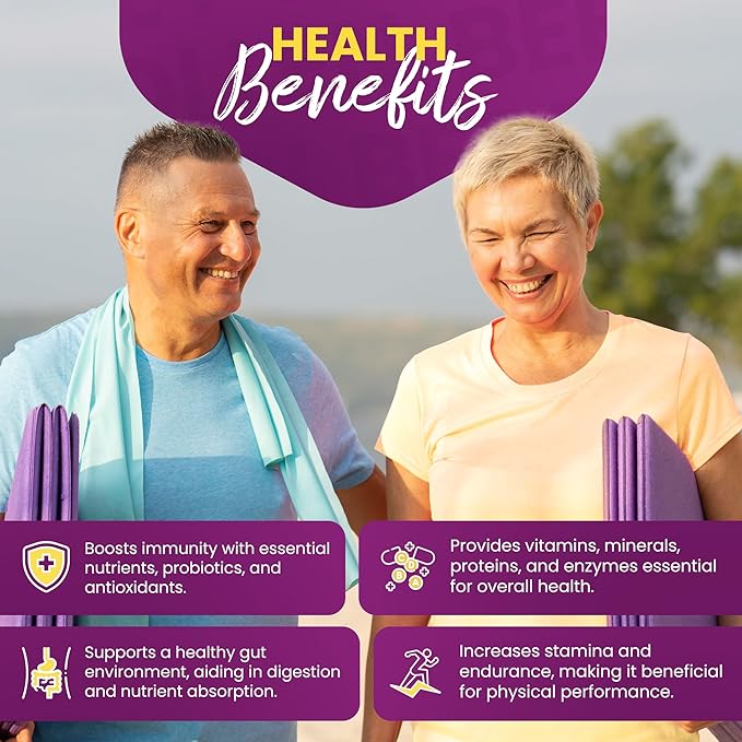 Bee Bread & Royal Jelly Capsules Natural Superfood Bundle