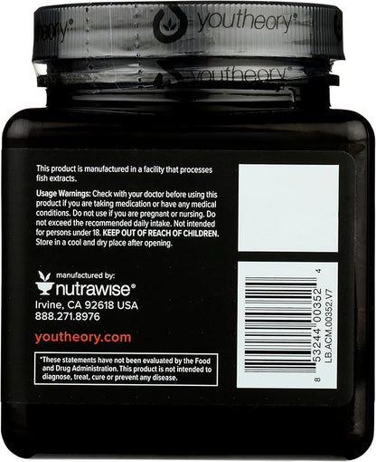 Youtheory Collagen, for Men, 160 Tablets