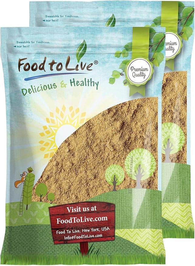 Food to Live Organic Triphala Powder, 20 Pounds – Natural Detox, Blend from Fruits Amalaki, Haritaki and Bibhitaki, Non-GMO, Perfect for Tea and Smoothies, Vegan, Kosher, Bulk