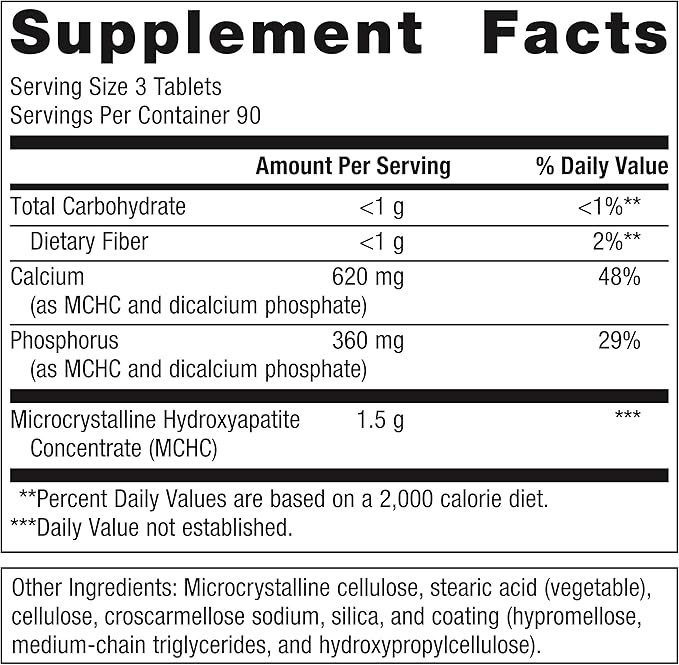 Metagenics Bone Builder Enhanced Bone Support |270 Count (Pack of 1)