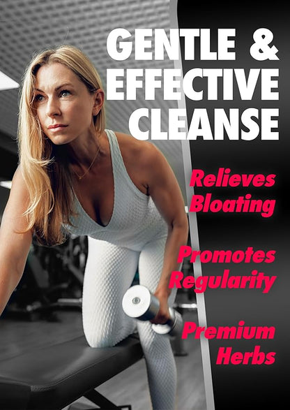 Health Direct Sculpt n' Cleanse - Herbal Colon Cleanse for Digestive Health & Regularity - Natural Detox & Gut Flush Supplement - 10 Veggie Capsules