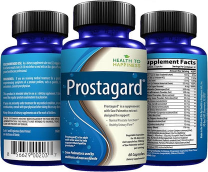 PROSTAGARD Saw Palmetto Supplement for Prostate Health, One a Day 320 mg capsules, 30 Count