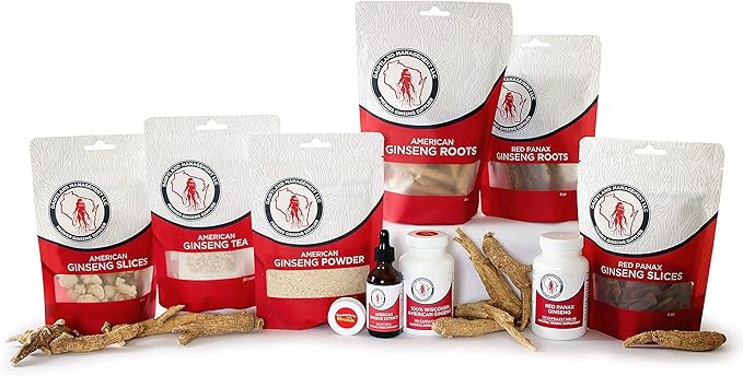 Red Panax Ginseng Powder with Natural Ginsenosides (4 oz)- Supports Healthy Energy, Vitality, Mood and More, Korean Panax Ginseng Root Powder for Smoothies, Coffee or Drinks (1 Pack)