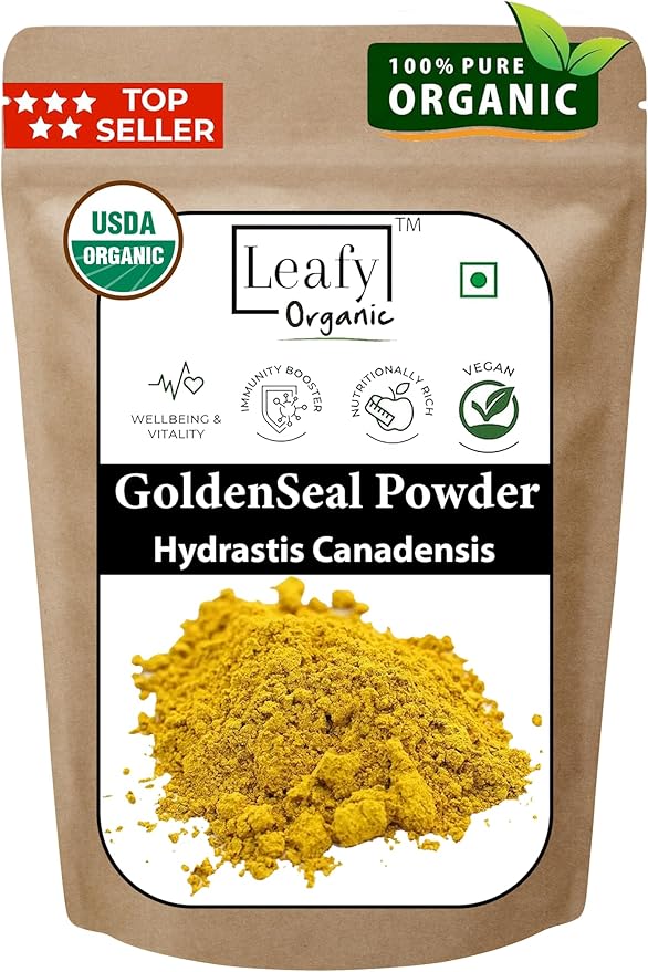 Goldenseal Root Powder - 3.5 oz Pure Natural Goldenseal Root Powder Supplement