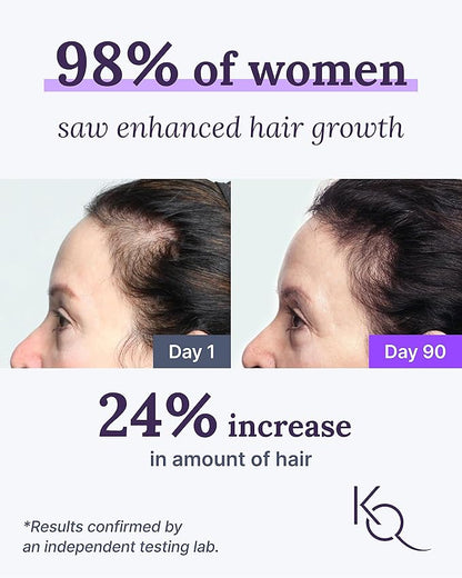 Keranique KeraViatin Hair & Scalp Health Supplement, Clinical Strength, Biotin, Vitamin B, 120 Softgels-60 Count (Pack of 2)