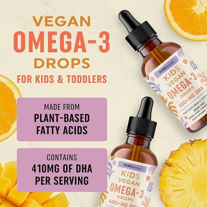 Omega 3 Fish Oil Softgels and Omega 3 Liquid Drops for Kids | EPA, DHA & Algae Oil for Heart, Brain, and Immune Support | Omega 3 Bundle for The Whole Family