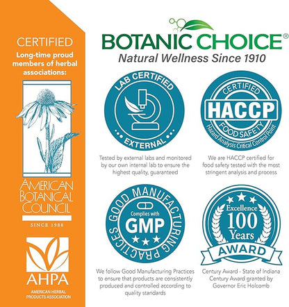 Botanic Choice Super Boron Complex (3mg) - Promotes Bone & Prostate Health by Metabolizing Calcium & Magnesium - 3 Forms of Boron for Men & Women - 2 Pack