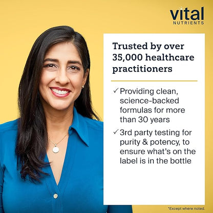 Vital Nutrients PreNatal Multi-Nutrients | Women's Prenatal Multivitamin/Mineral Formula with Potent Antioxidants | Vegetarian | Gluten, Dairy, Soy Free | Non-GMO | 180 Capsules