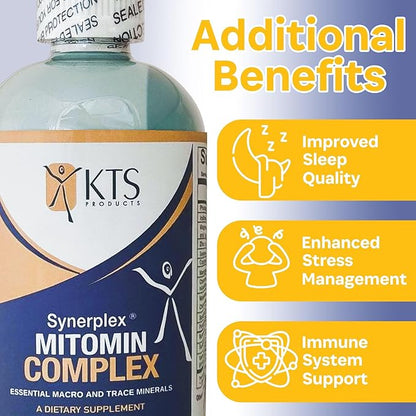 MitoMin Complex – Liquid Mineral Supplement – Easy to-Use Formula for Everyday Wellness - Essential Macro & Trace Minerals