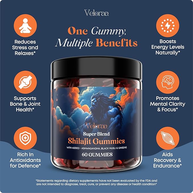 Vitality Bundle Fiber & Shilajit Gummies