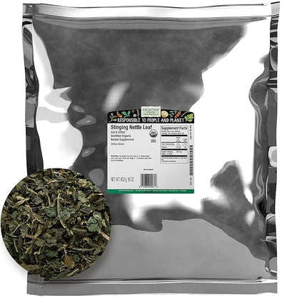 Frontier Co-op Organic Cut and Sifted Stinging Nettle Leaf 1lb