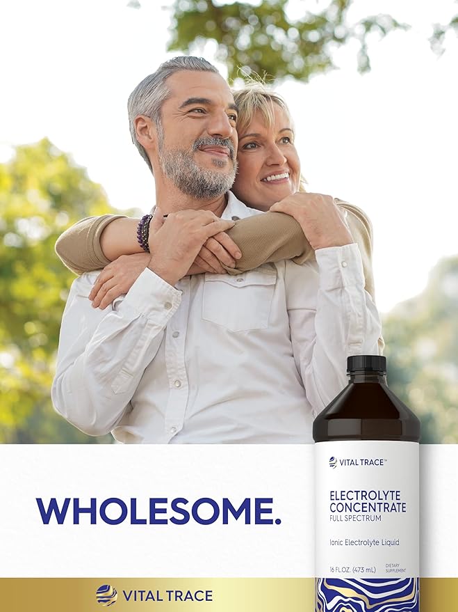 Carlyle Electrolyte Concentrate | 16 fl oz | Full Spectrum | Ionic Electrolyte Liquid | Non-GMO and Gluten Free Formula | by Vital Trace