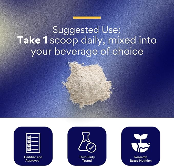 Research Verified® Collagen Powder - Hydrolyzed Marine Collagen - Unflavored - Skin Hydration and Elasticity, Muscle Recovery, Non GMO - 30 Scoops Per Container - 6 Month Supply