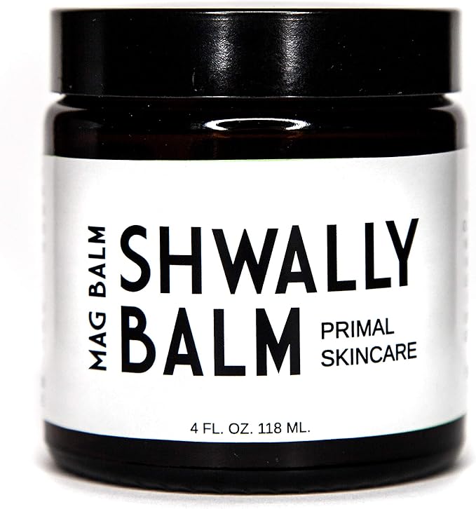 Paleo Magnesium Oil Cream - A True Seed-Oil Free & Primal Mag Balm - 100% Grass Fed Tallow, Avocado, Extra Virgin Olive Oil with Zechstein Magnesium - Subtle Vanilla Bean