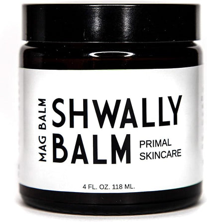 Paleo Magnesium Oil Cream - A True Seed-Oil Free & Primal Mag Balm - 100% Grass Fed Tallow, Avocado, Extra Virgin Olive Oil with Zechstein Magnesium - Subtle Vanilla Bean