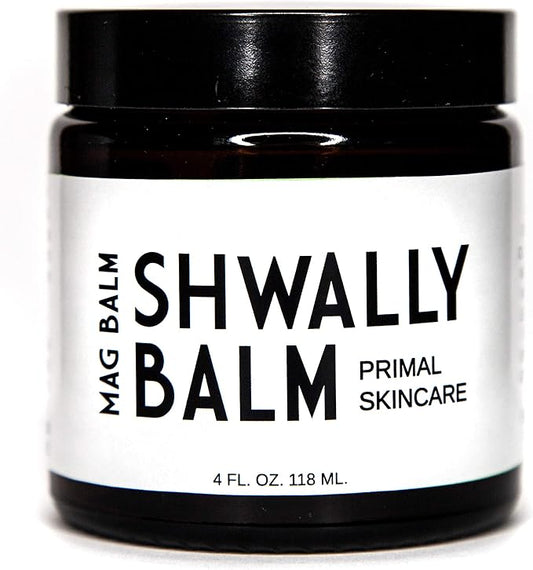 Paleo Magnesium Oil Cream - A True Seed-Oil Free & Primal Mag Balm - 100% Grass Fed Tallow, Avocado, Extra Virgin Olive Oil with Zechstein Magnesium - Subtle Vanilla Bean