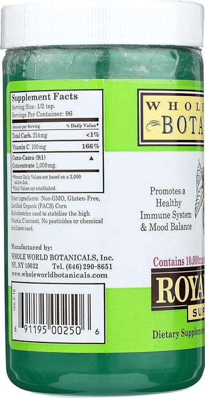 Whole World BOTANICALS Royal Camu Powder, 3.5 OZ