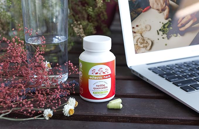 Eclectic Herb - Nettle Quercetin Capsules | Non-GMO, Vegan | 90 CT