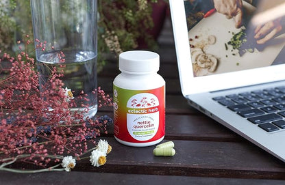 Eclectic Herb - Nettle Quercetin Capsules | Non-GMO, Vegan | 90 CT