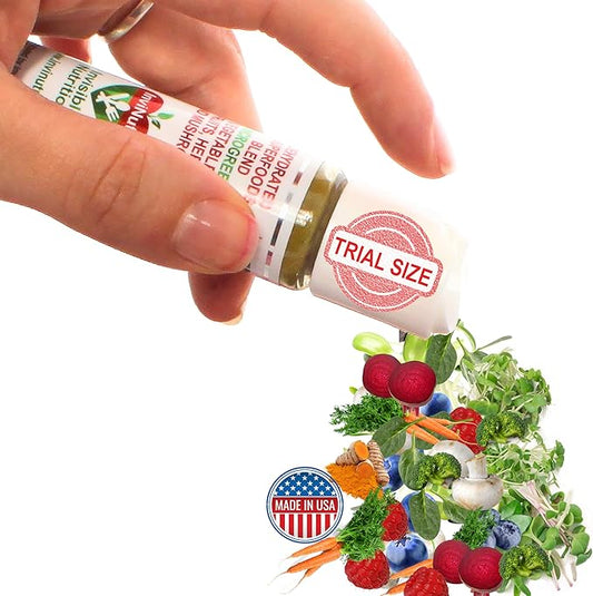 InviNutri Powder for extreme PICKY EATERS ARFID ASD. Transform any food into Superfood with Organic Nutrition Boost, Invisibly Effortlessly Instantly! 40x Nutrient-Rich 30mg Sulforaphane TRIAL PORTION