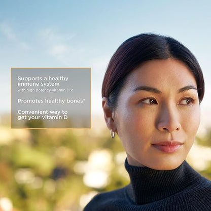 Integrative Therapeutics Vitamin D3 125 mcg - 5,000 IU – Immune Support Supplement* - Healthy Bone Support* - Gluten Free - 90 Chocolate Flavored Chewables