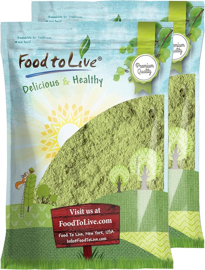 Food to Live Broccoli Powder, 10 Pounds – Nutrient-Rich Green Superfood for Smoothies, Shakes and Cooking, High in Fiber, Vitamins and Antioxidants, Vegan, Kosher, Bulk
