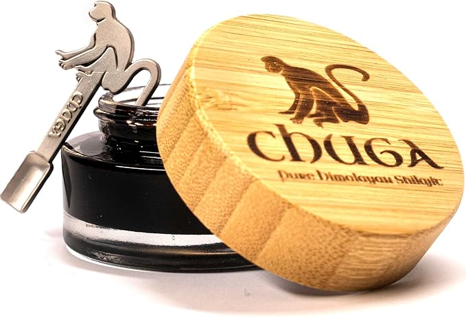 Chuga Pure Himalayan Shilajit for Men & Women | Organic Shilajit Harvested 16,000 Feet | Lab Tested in USA, 74+ Fulvic Acid, Grade A, Immune Booster, Shilajit Resin 35 Grams, 175 Servings (Pack of 1)