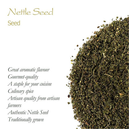 Stinging Nettle Seed Organic Quality - Urtica Dioica Seeds - 200g