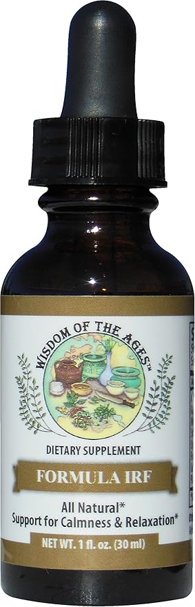 Wisdom of the Ages Formula IRF Calm and Relaxation Support.1 fl oz.