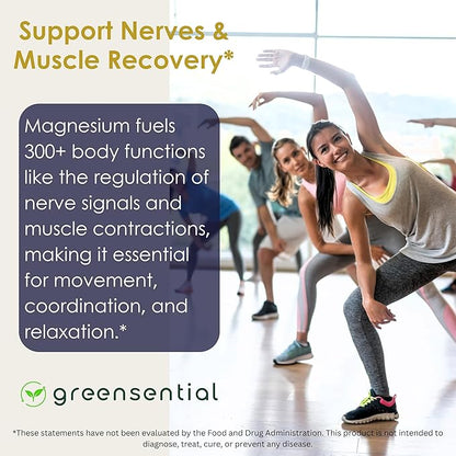 Magnesium Complex with Aquamin™ | 2-Month Supply | 500mg of Magnesium Glycinate, Citrate, Malate, Oxide & More to Support Stress Relief, Sleep, Muscles & Heart* | High Absorption |120 ct